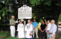 Fort Loudoun Historic Marker dedication